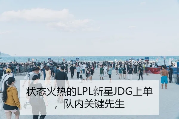 状态火热的LPL新星JDG上单，队内关键先生